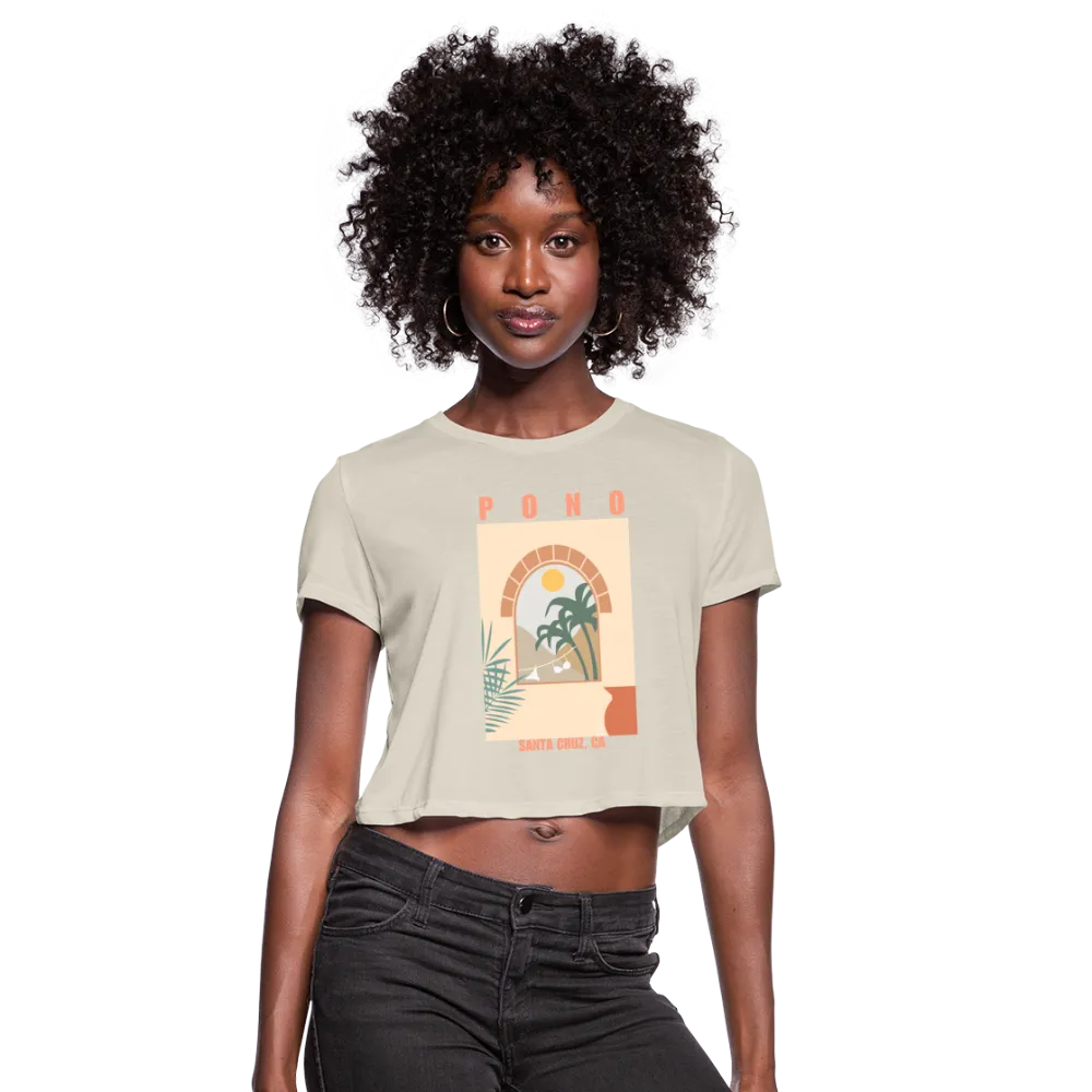 Paradise Outside Your Door Cropped Top