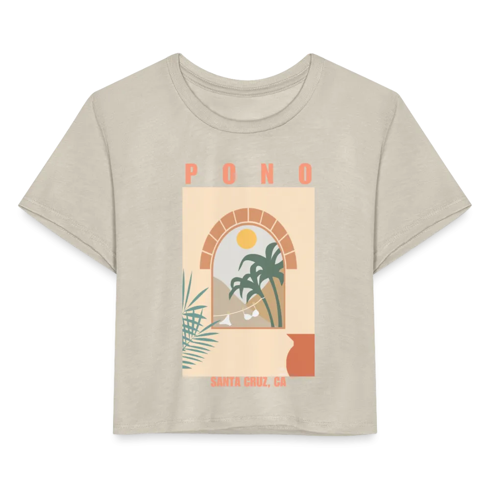 Paradise Outside Your Door Cropped Top