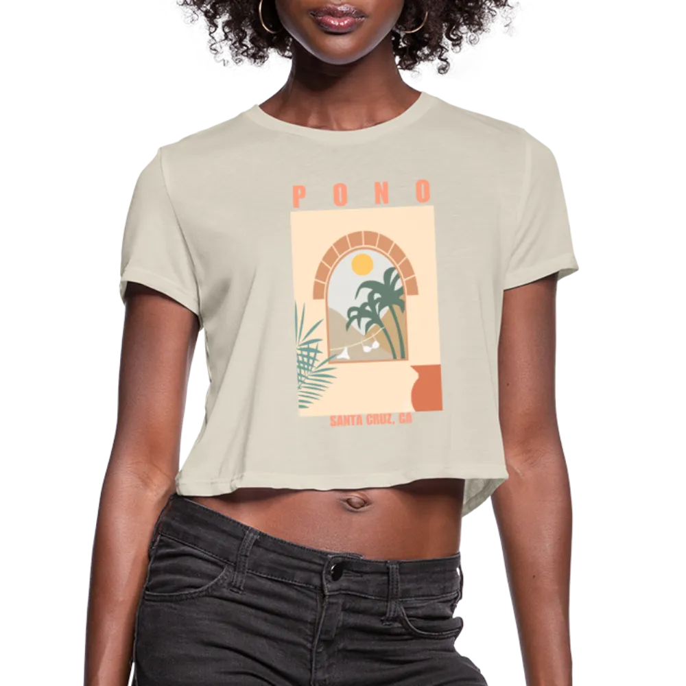 Paradise Outside Your Door Cropped Top