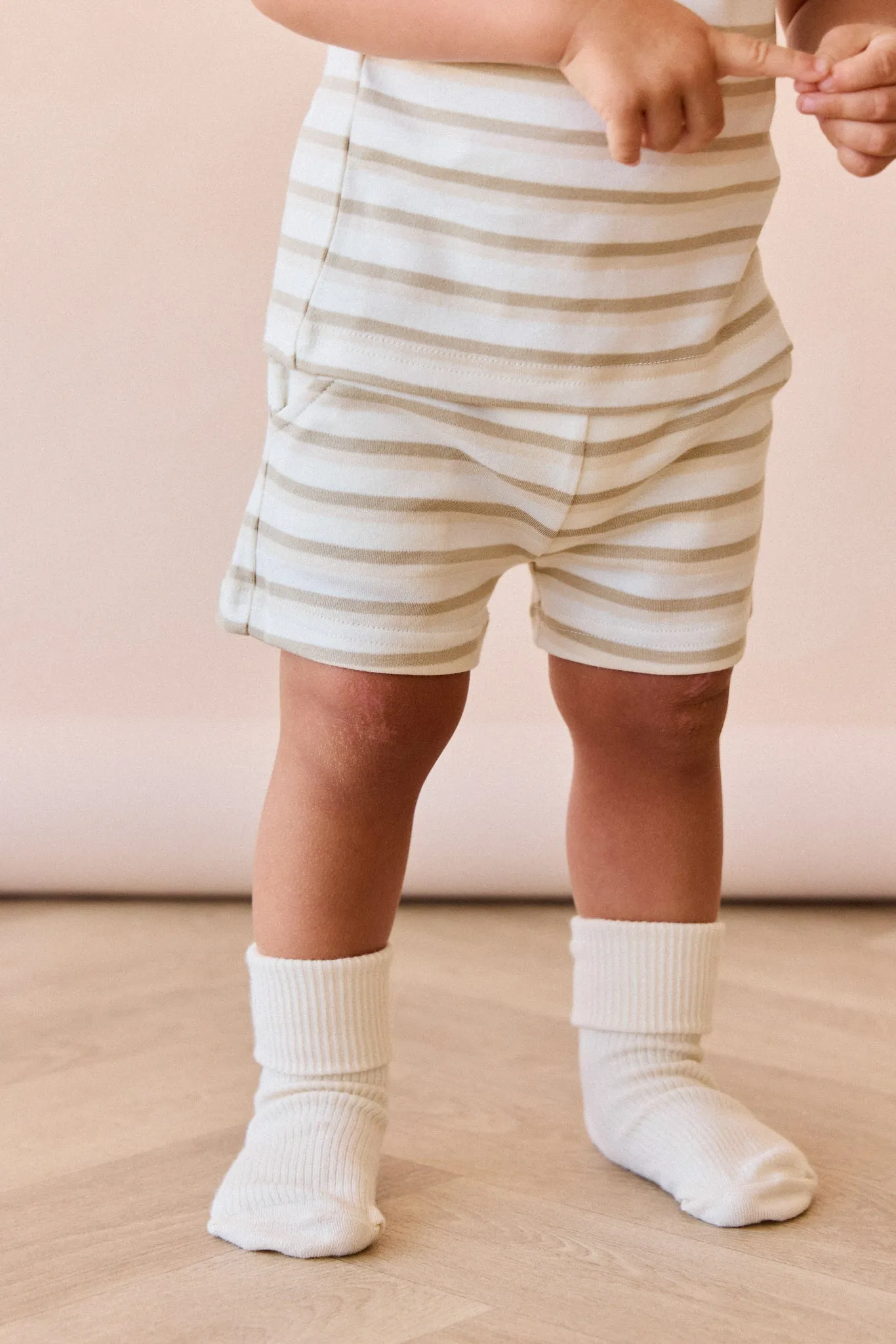Pima Cotton Willem Short - Sundrenched Stripe