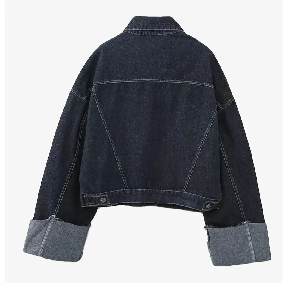 Pre Order:  Classic Denim Jacket   Pants Set