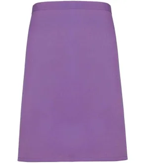 Premier 'Colours' Mid Length Apron | Rich Violet