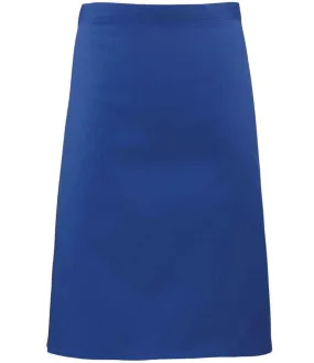 Premier 'Colours' Mid Length Apron | Royal Blue