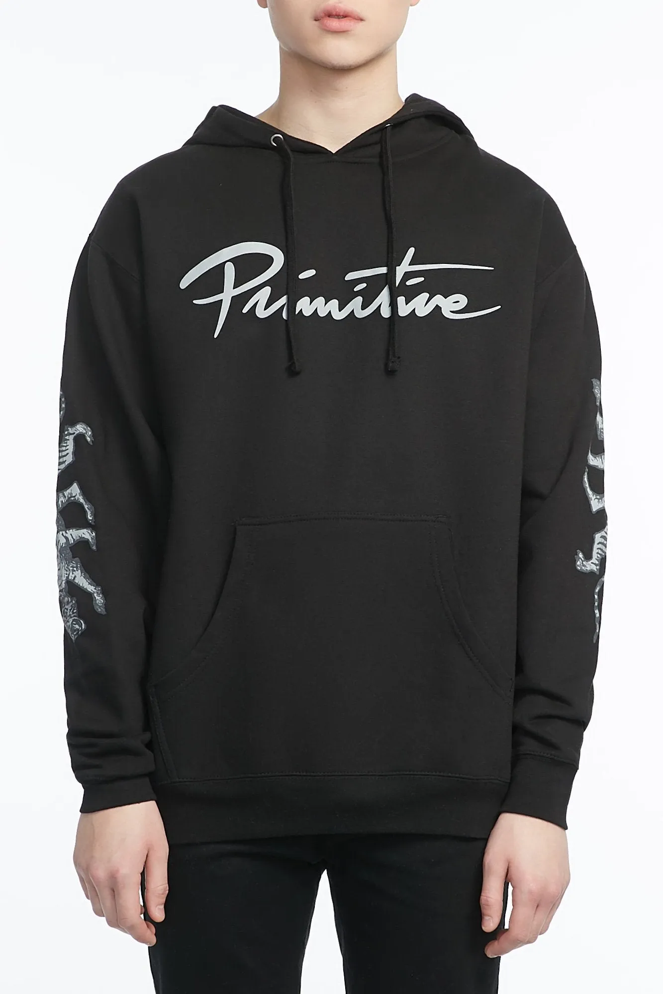 Primitive Nuevo Guys Tiger Black Hoodie