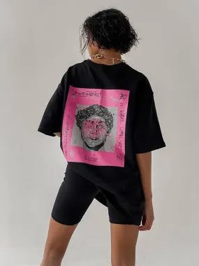 Printed short-sleeved T-shirt