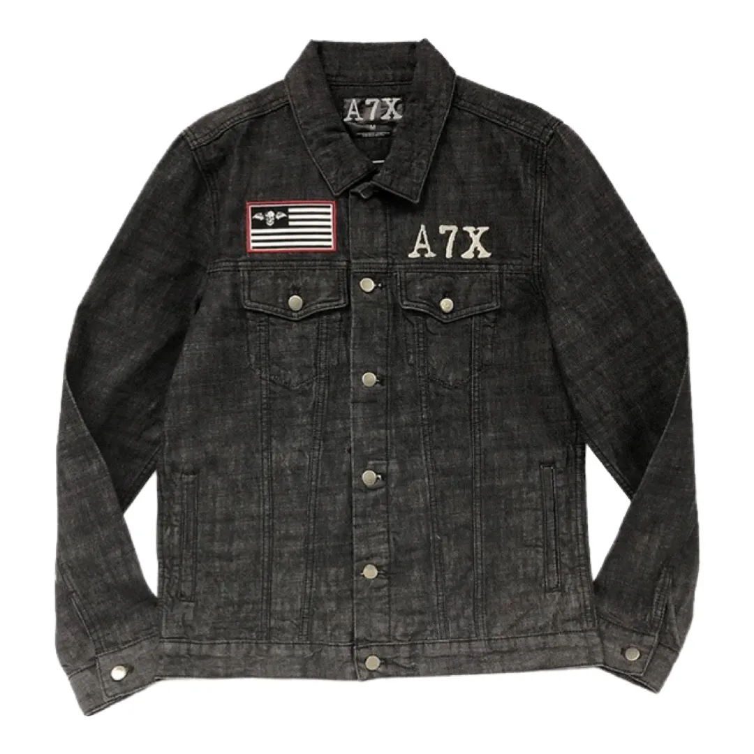 Racer Black - Denim Jacket