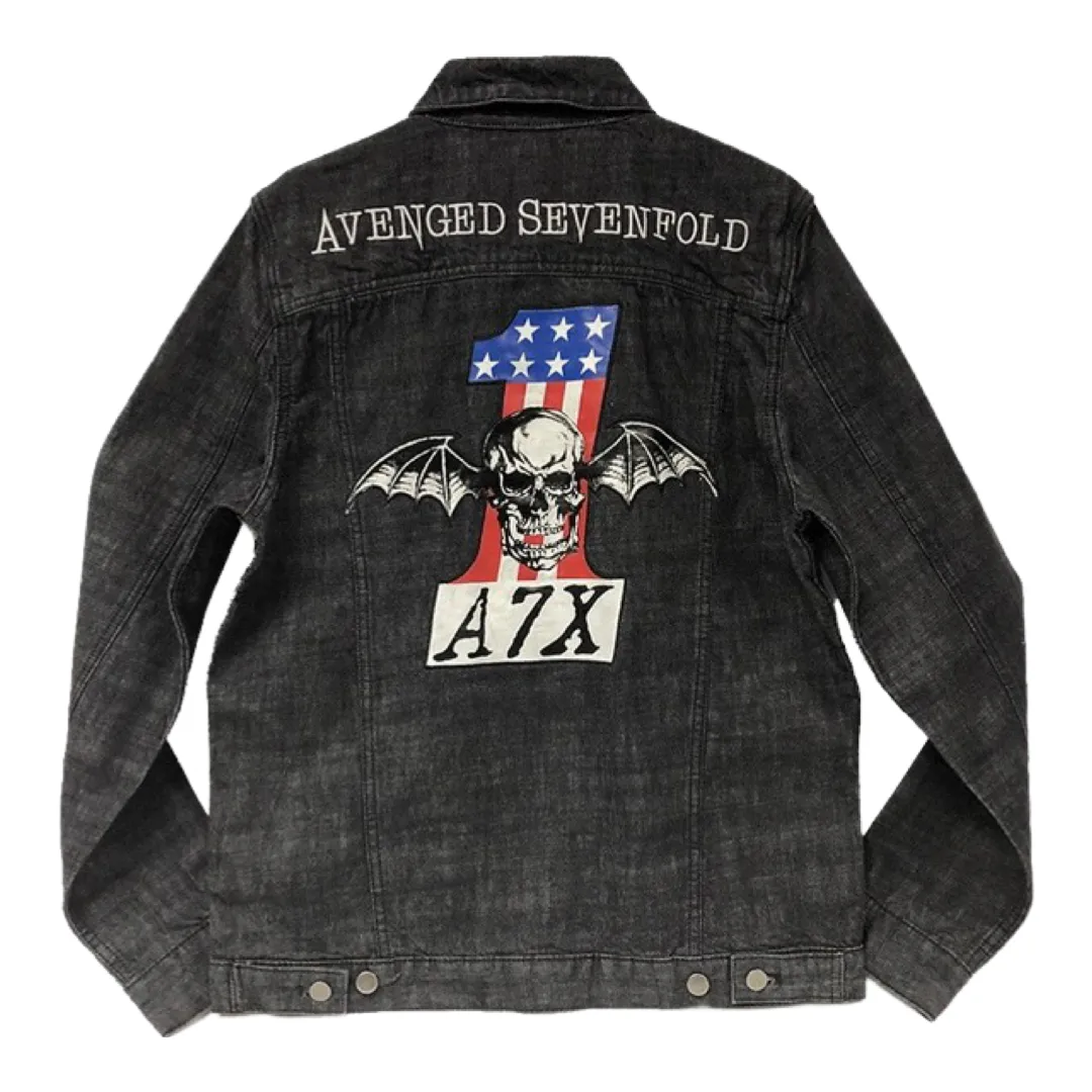 Racer Black - Denim Jacket