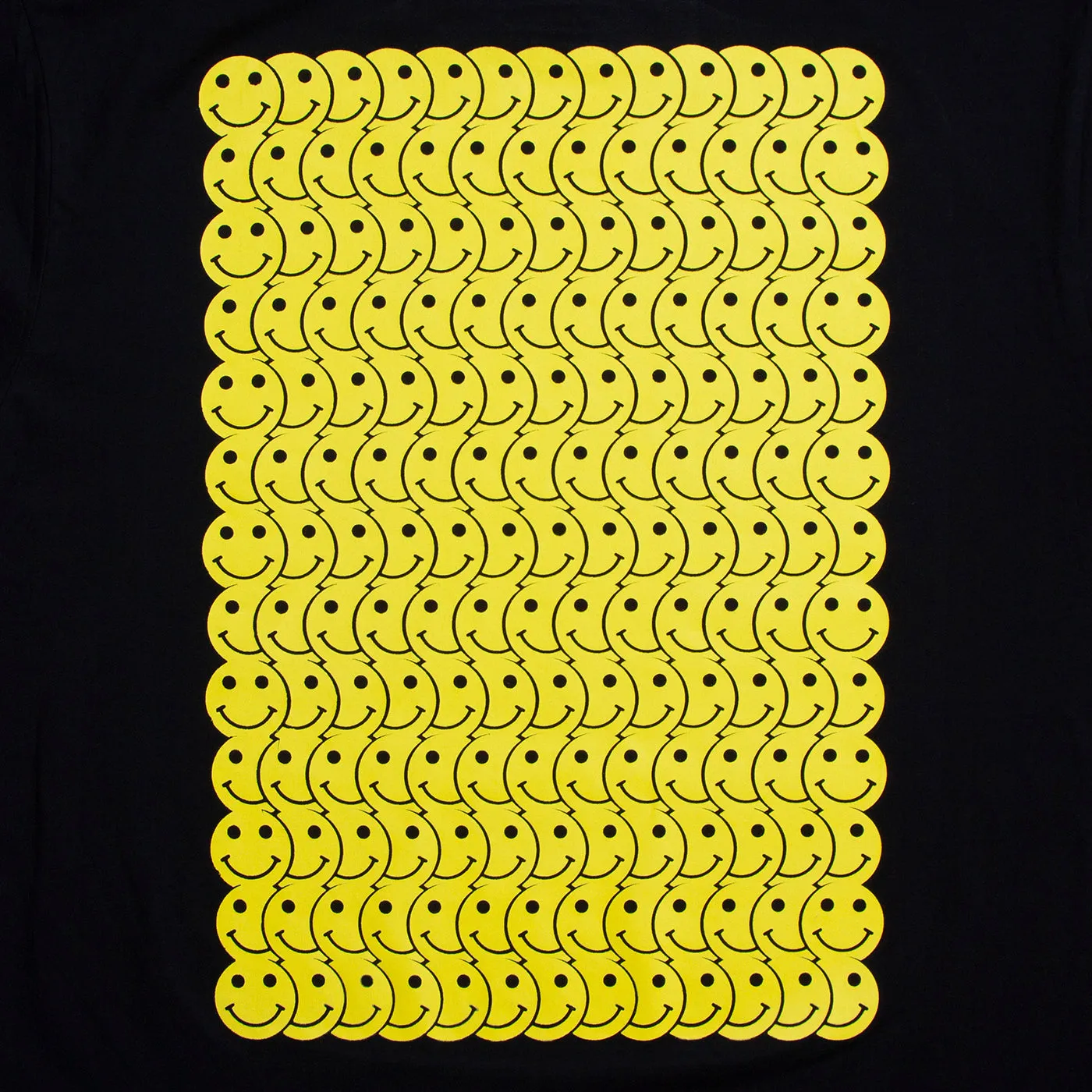 Smiley Trail  - Oversized Tshirt - Black