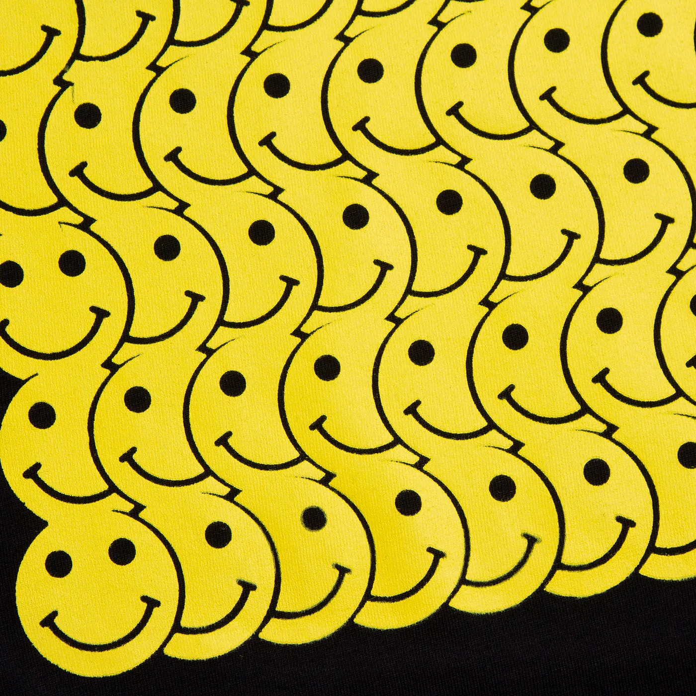 Smiley Trail  - Oversized Tshirt - Black