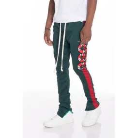 Snake Patched Track Pants