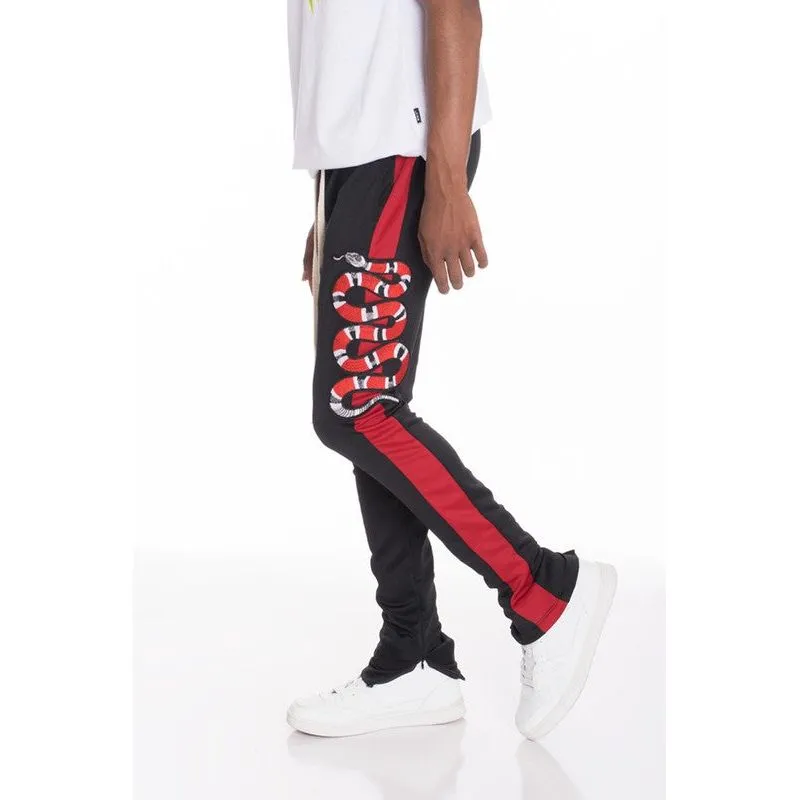Snake Patched Track Pants