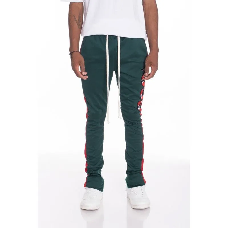 Snake Patched Track Pants