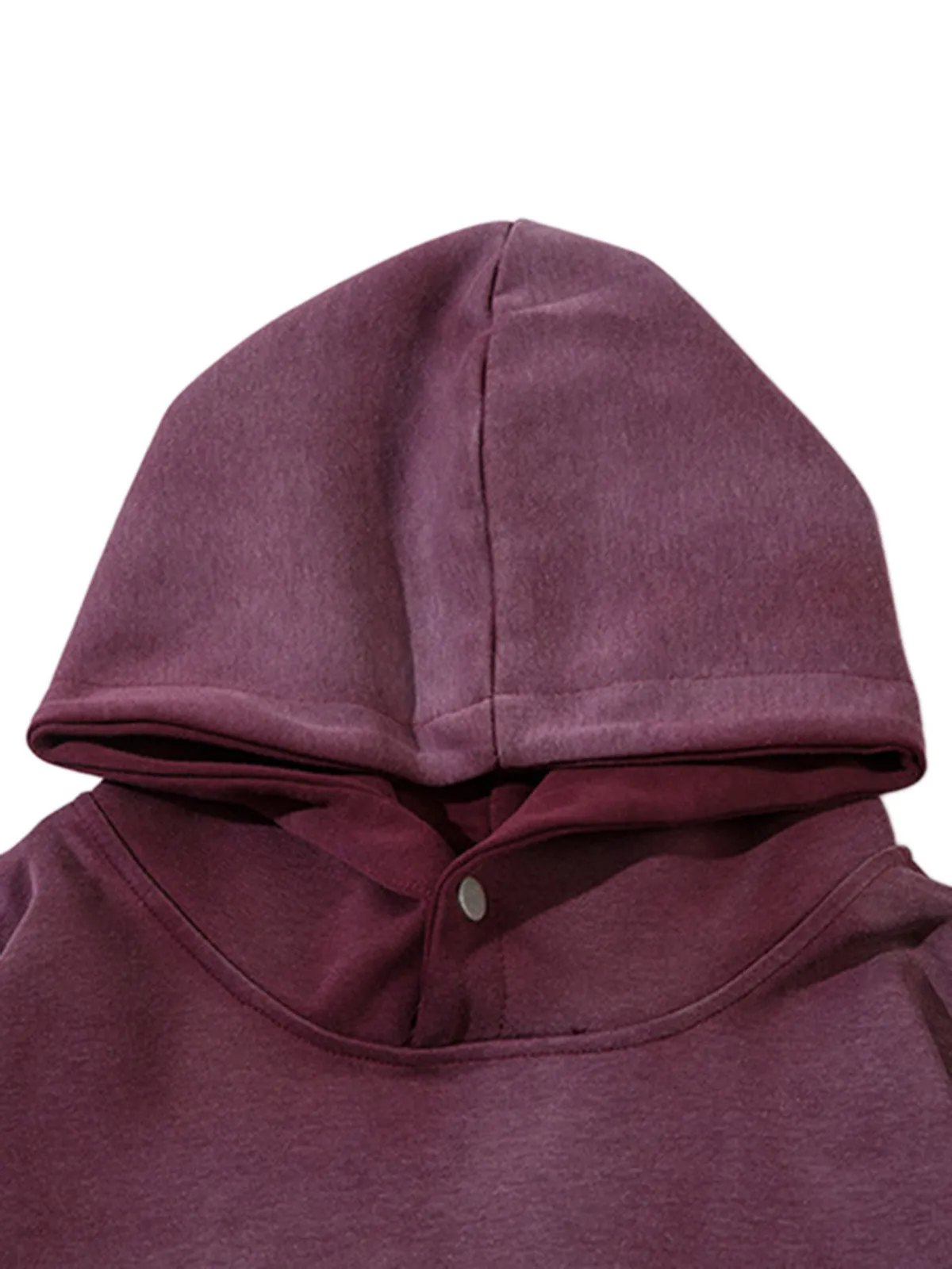 Thesupermade Patch Embroidered Gradient Color Hoodie