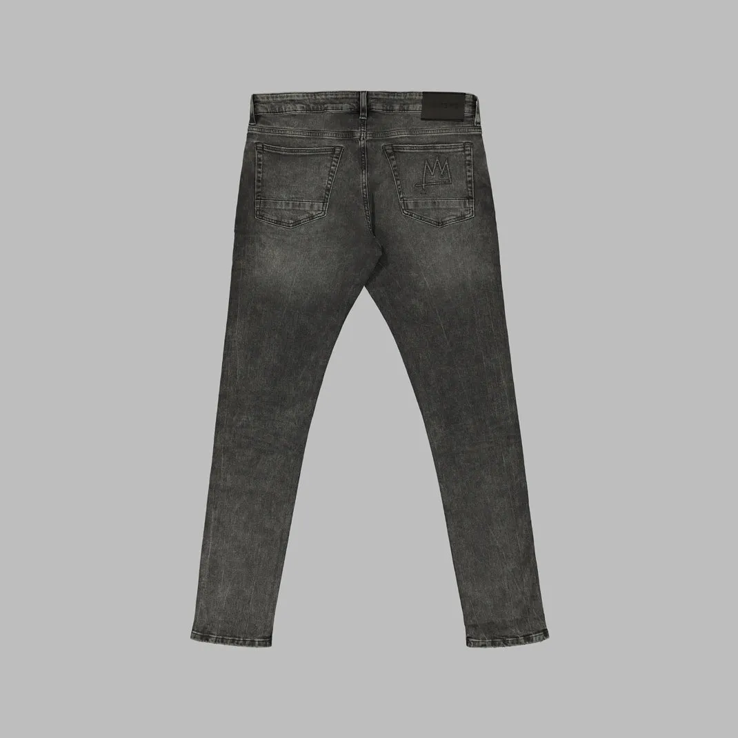 TSHEPO MENS DIKGOSI JEANS, GREY