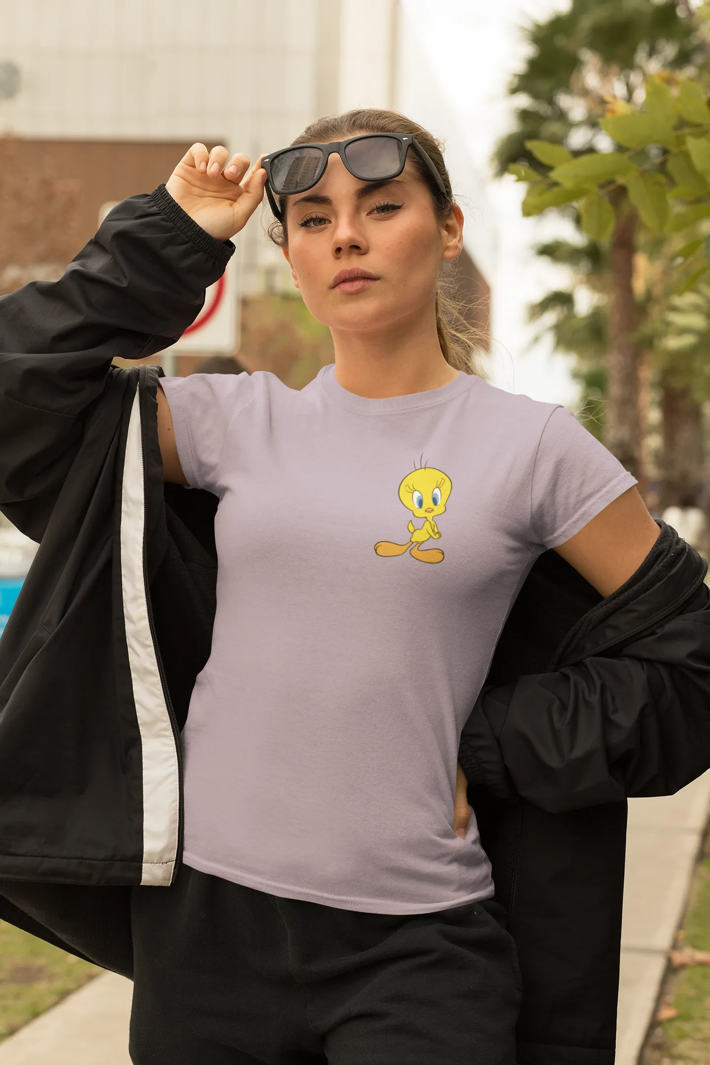 Tweety Graphic Printed T-shirt