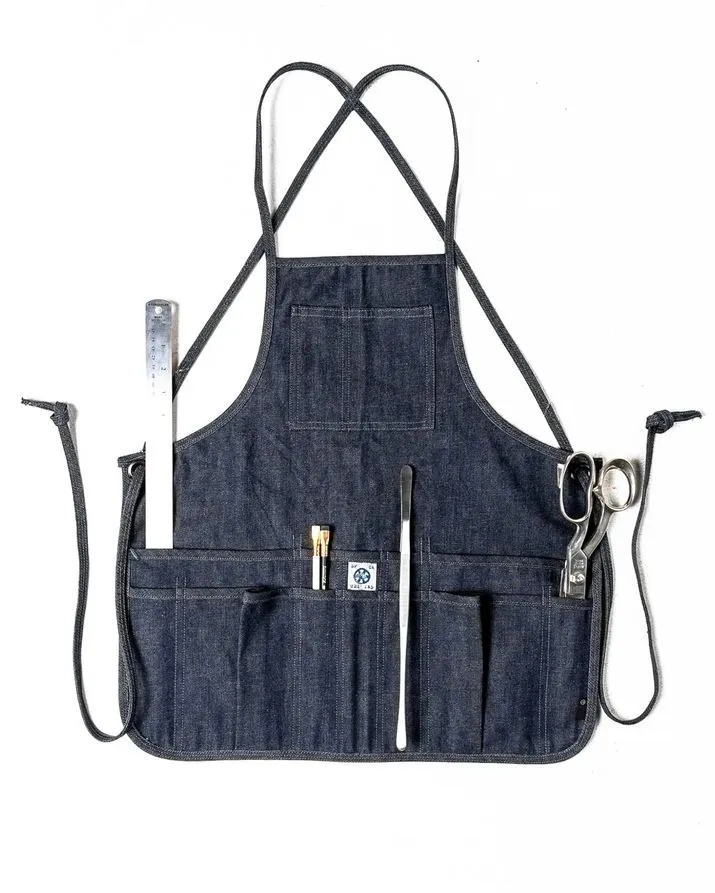 Ubi-Ind Denim Mid-Length Apron