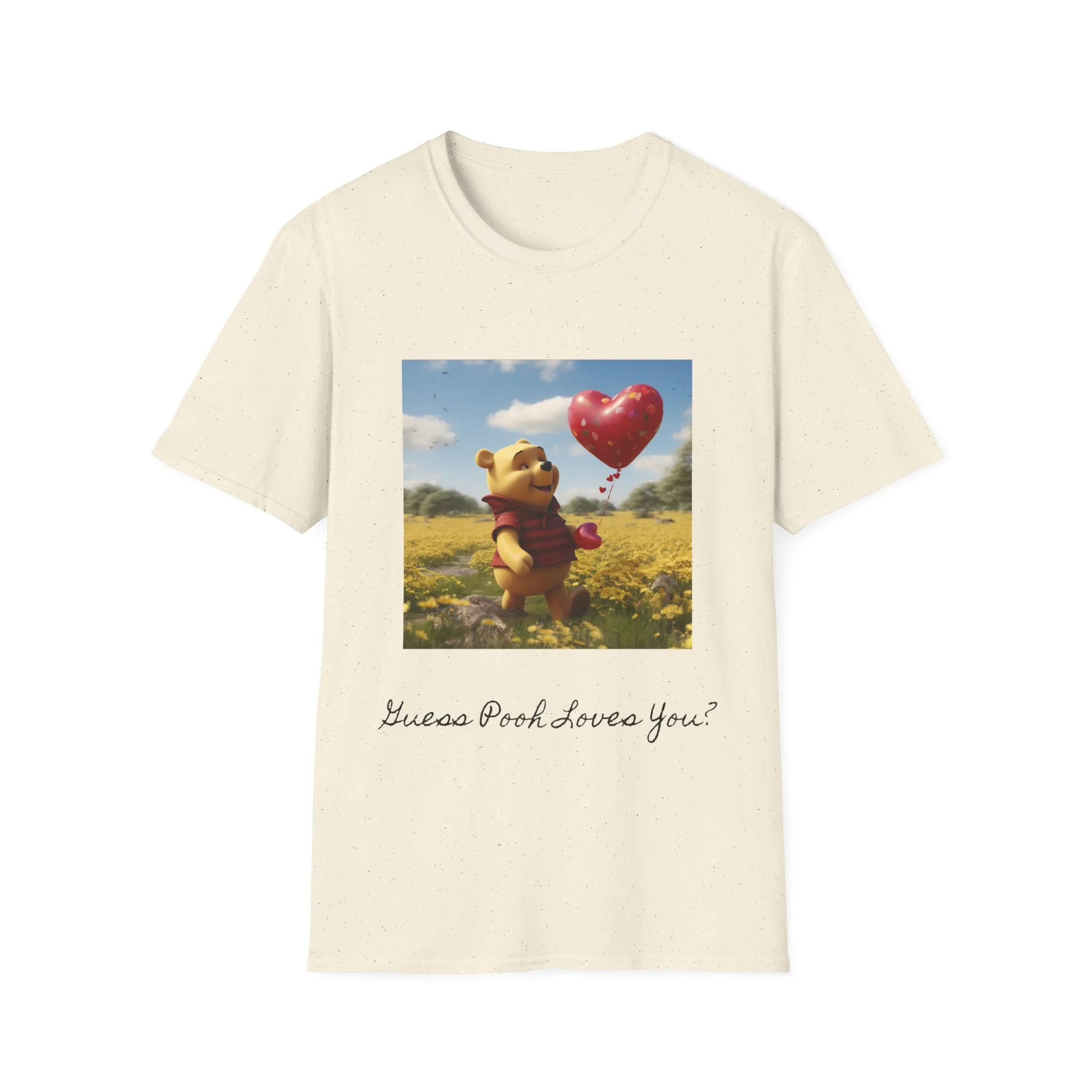 Unisex Softstyle T-Shirt-Winnie The Pooh-Valentines Day
