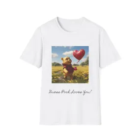 Unisex Softstyle T-Shirt-Winnie The Pooh-Valentines Day